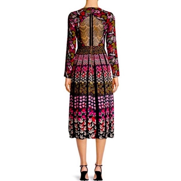 Saloni Nuri Lace Tulle Dress. - Picture 5 of 10